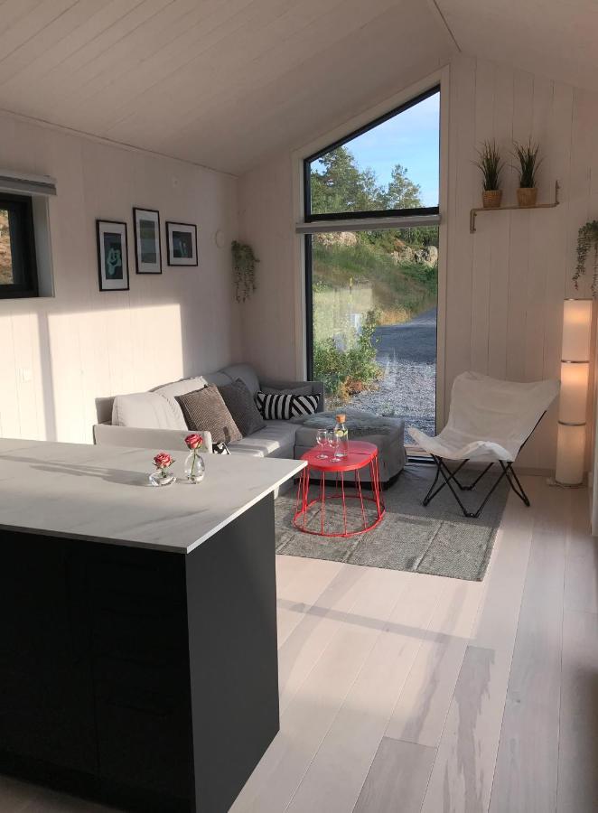 Hytte Med Sjoutsikt Og 20 Min Fra Dyreparken Grimstad  Zewnętrze zdjęcie